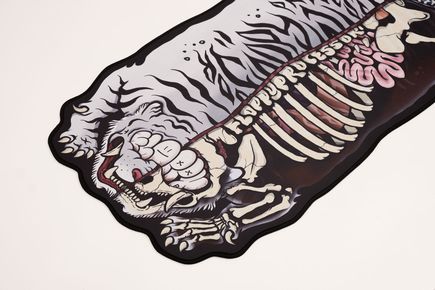 Floppy Fat Tiger - Half Bone - Custom Shape 80x40CM