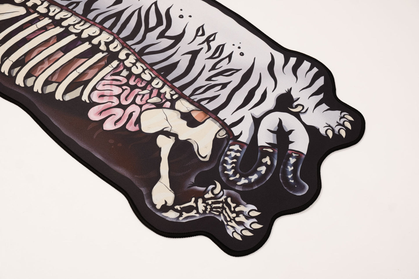 Floppy Fat Tiger - Half Bone - Custom Shape 80x40CM