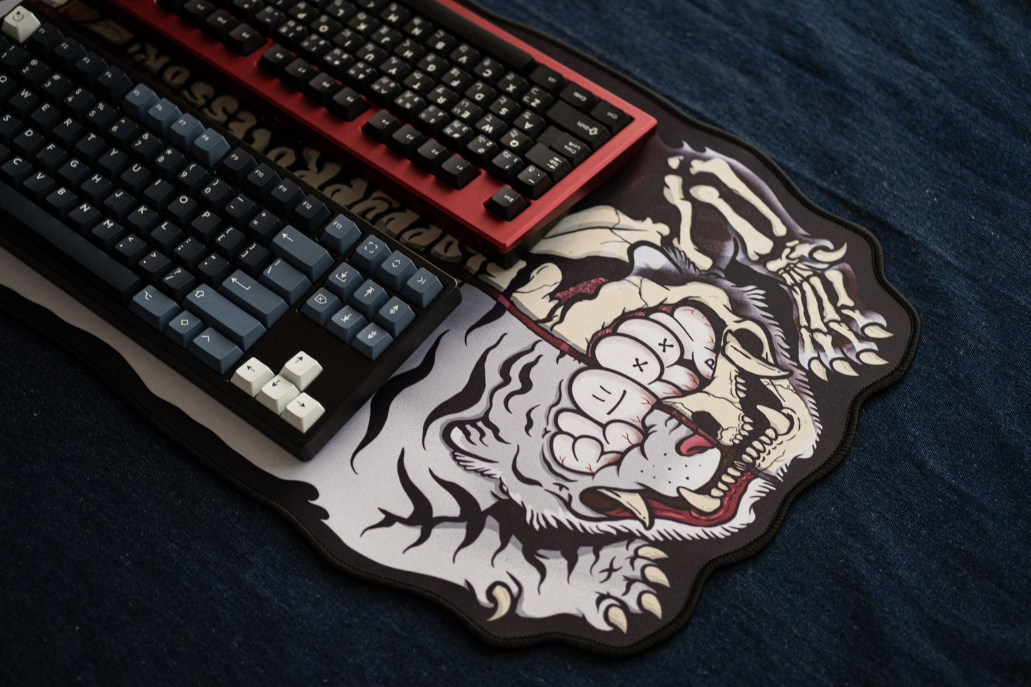 Floppy Fat Tiger - Half Bone - Custom Shape 80x40CM