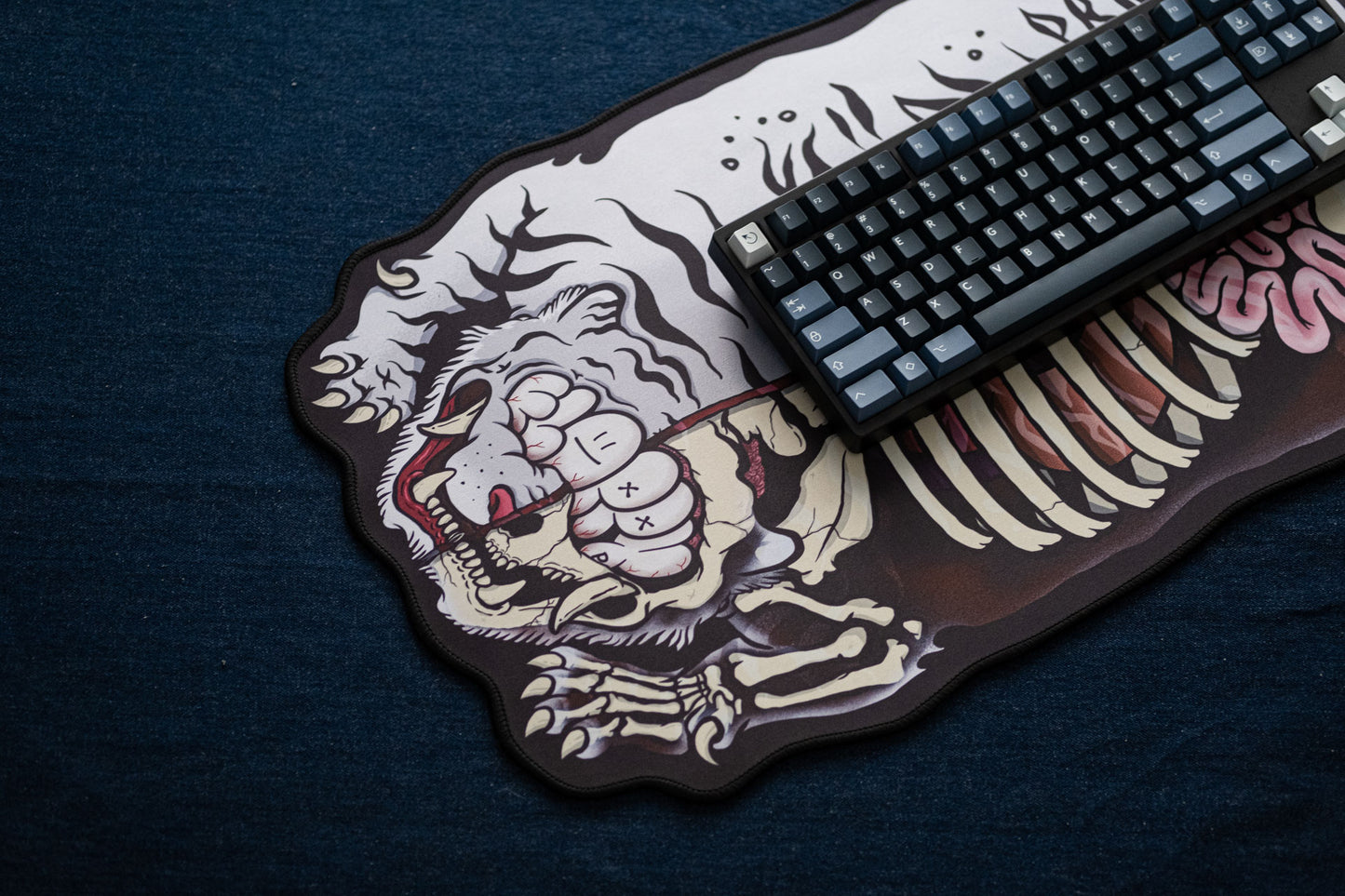 Floppy Fat Tiger - Half Bone - Custom Shape 80x40CM