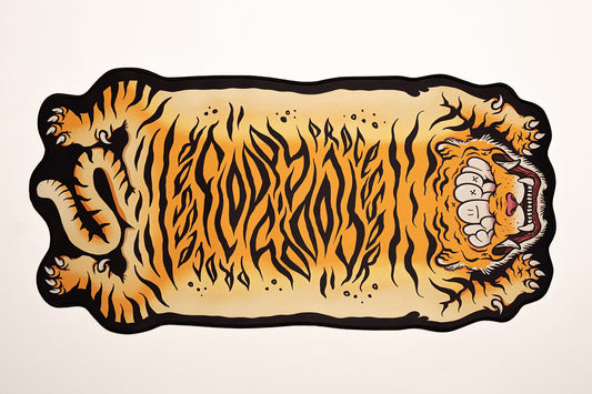 Floppy Fat Tiger - OG - Custom Shape 80x40CM